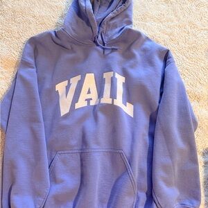 Gildan Lavender Hoodie with Vail Print